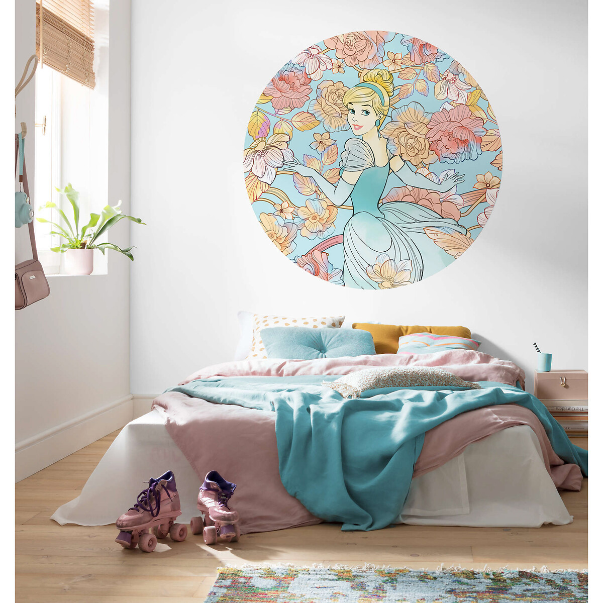 Papel de parede DOT, Cinderella Pastel Dreams, da Interelife, INTERELIFE