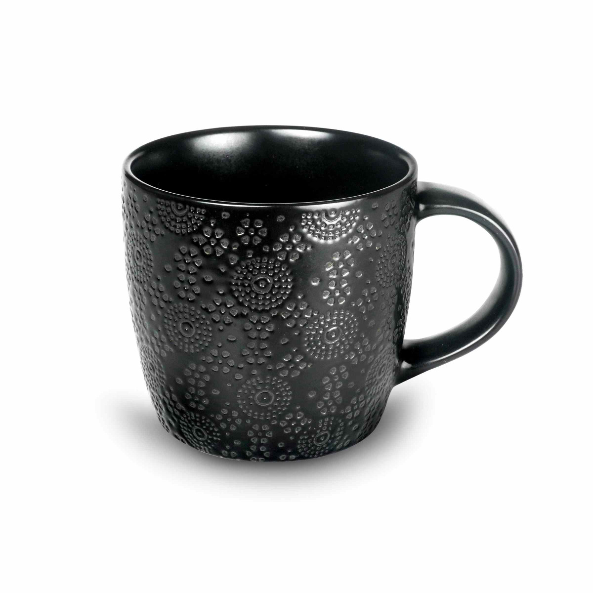 Coffret 6 tasses café & thé - BLACK JAPAN, MEDARD DE NOBLAT