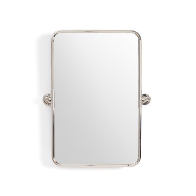 Espelho cromado, inclinável, com alt. 75,5cm, Cassandre AM.PM