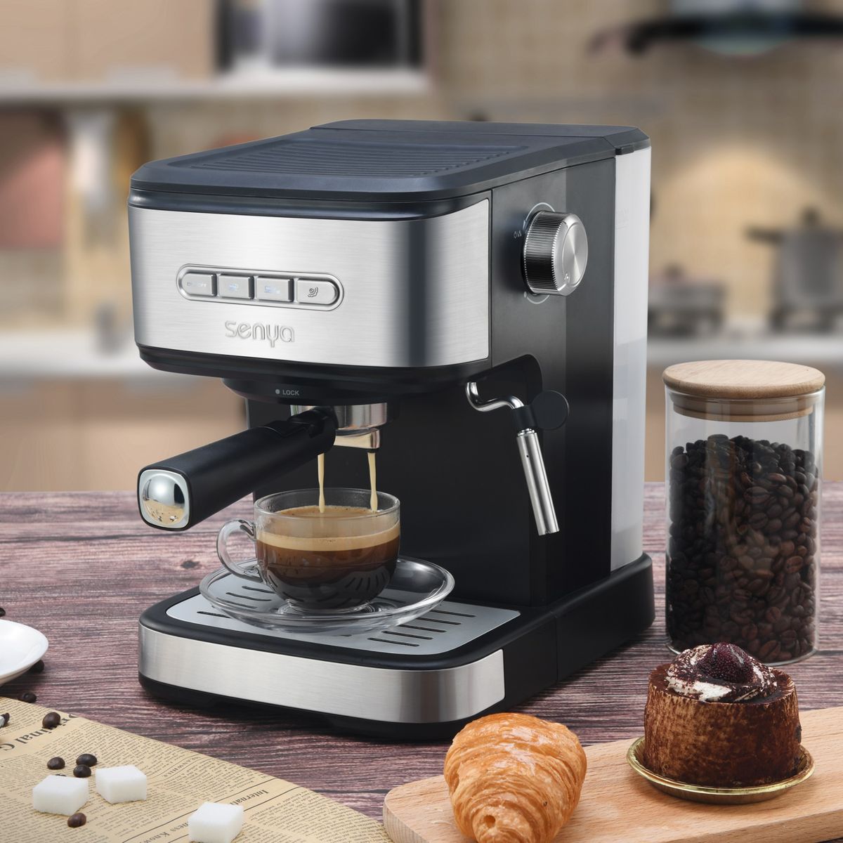 Machines à café programmables Senya
