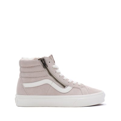 Sk8-Hi High Top Trainers in Leather VANS