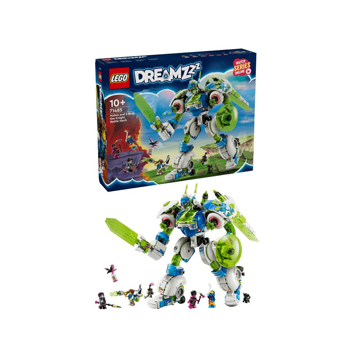 71485 - Mateo et z-blob, le robot chevalier, LEGO