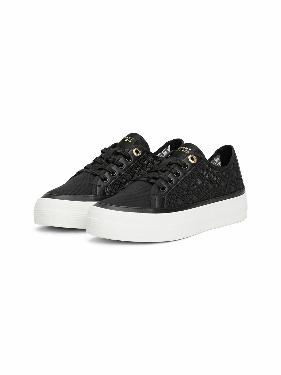 Tommy Hilfiger Zapatillas perforadas vulcanizadas — foto 4