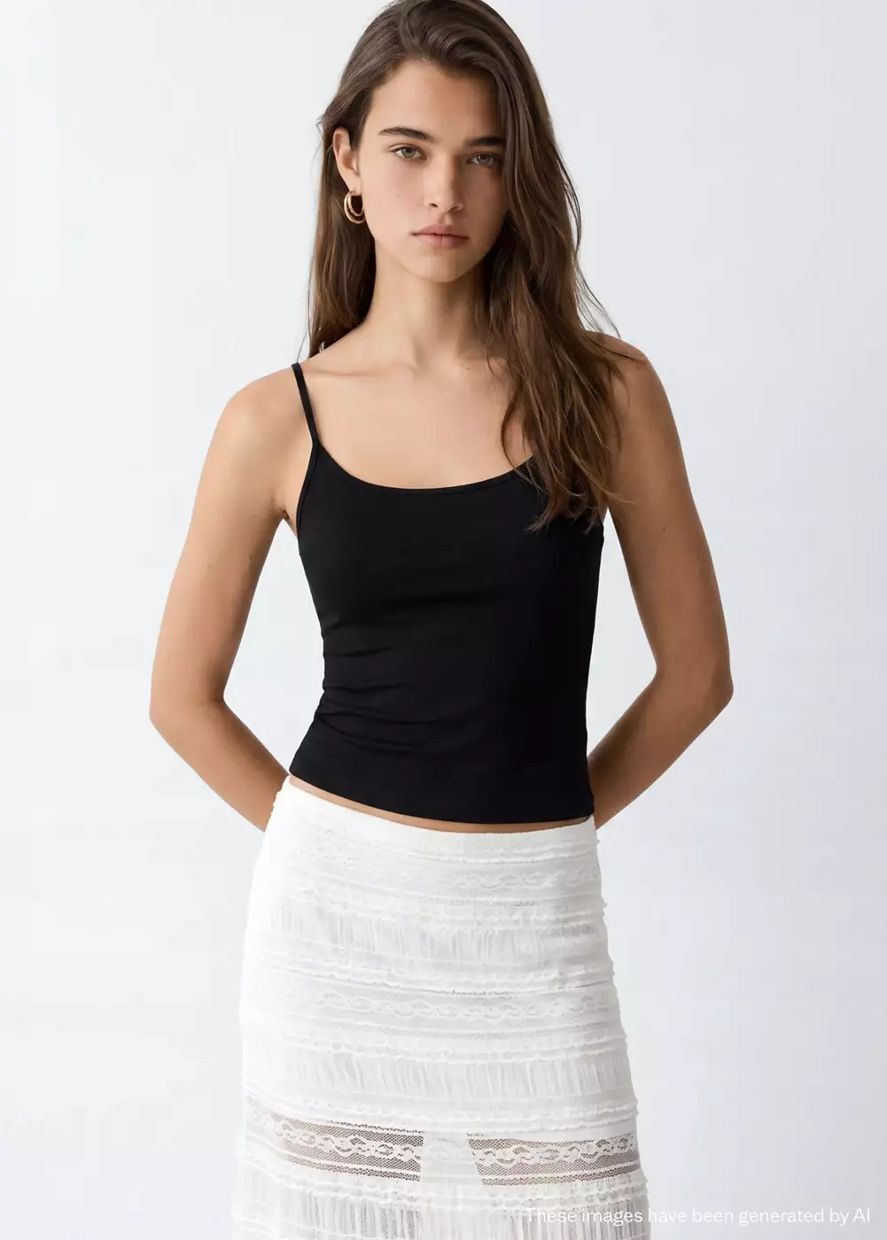 Top ajusté bretelles fines, MANGO TEEN