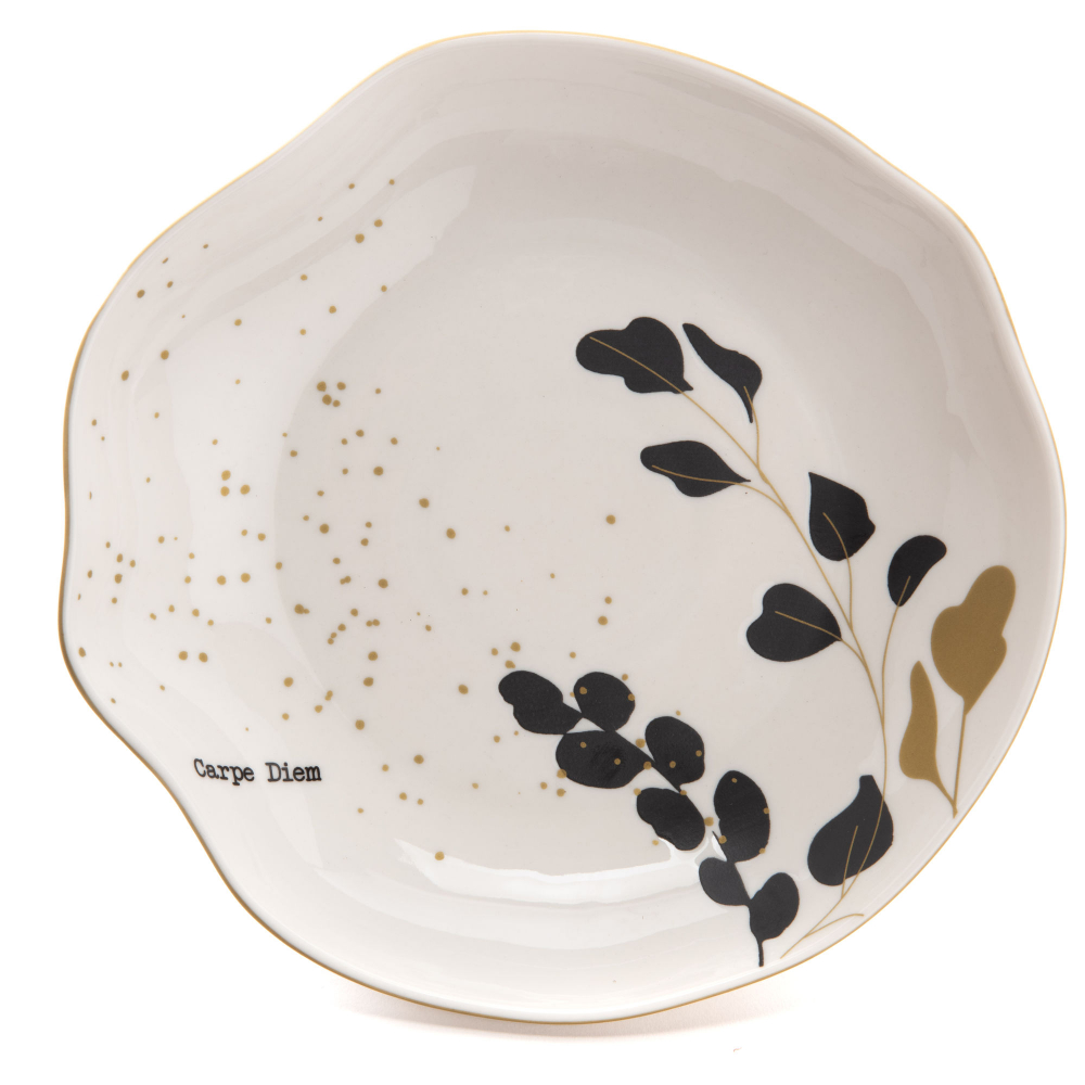 Assiette creuse carpe diem (lot de 6), AMADEUS