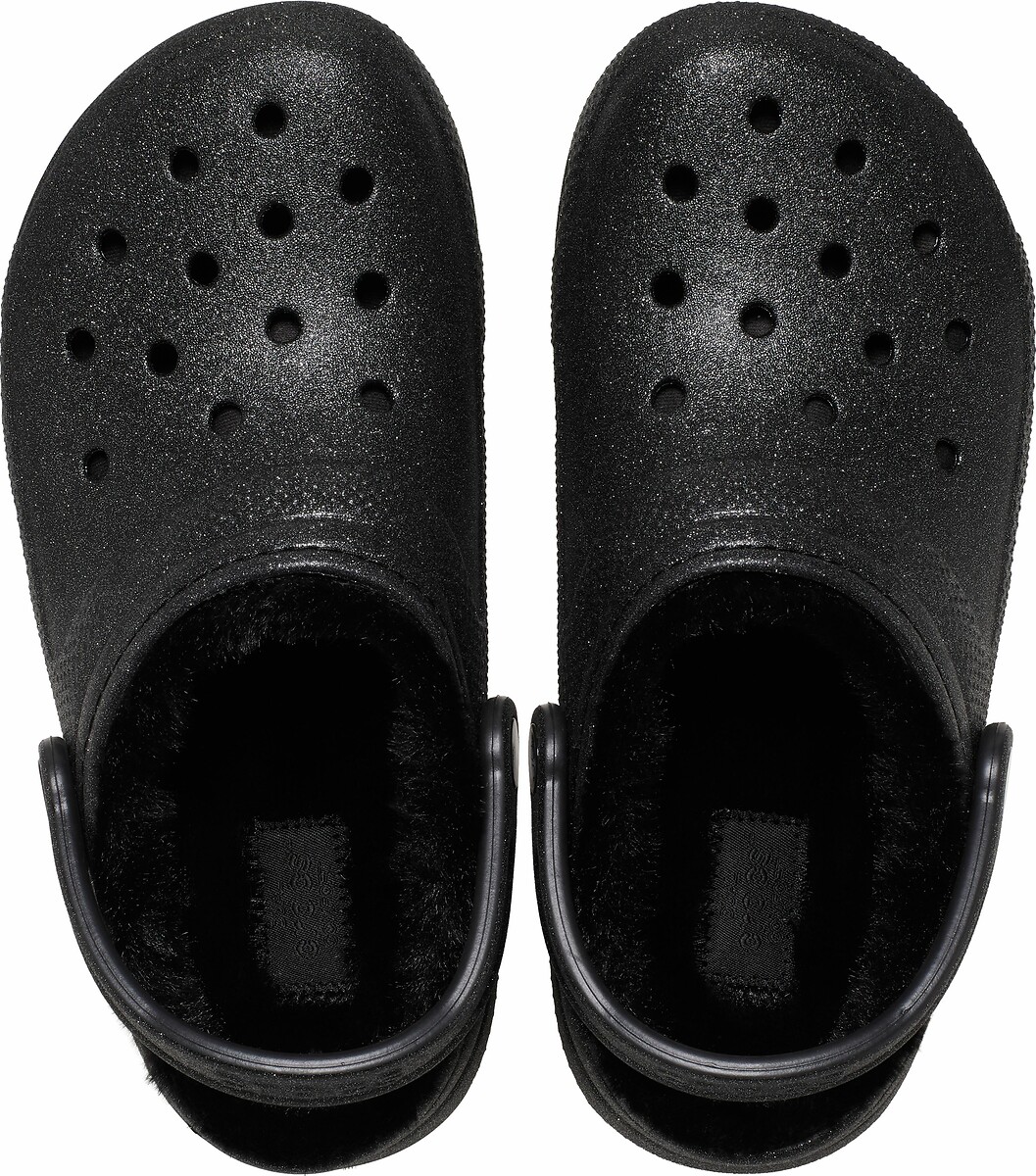 Crocs Zuecos Classic Fuzz Glitter — photo 5