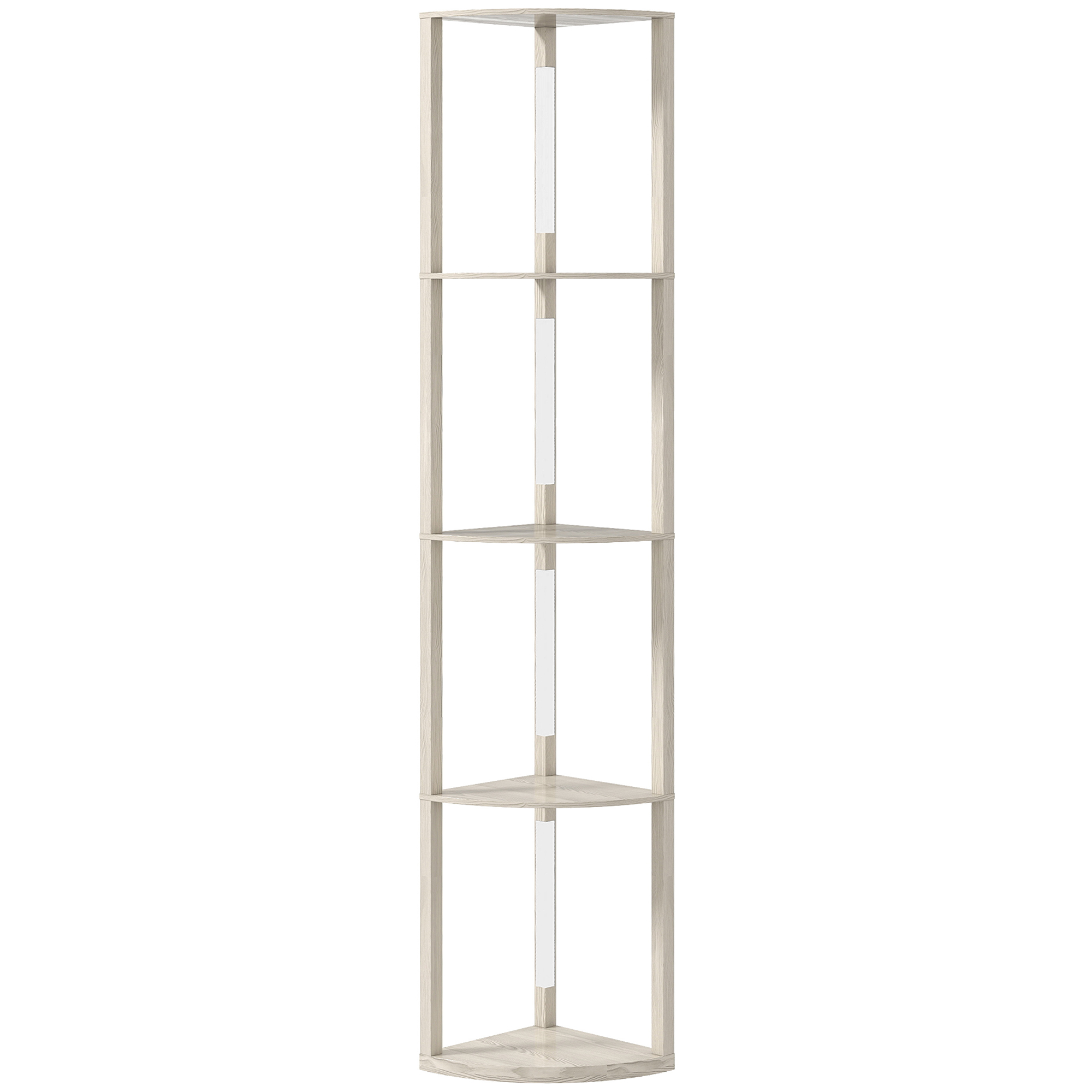 Lampadaire MDF Chêne, HOMCOM