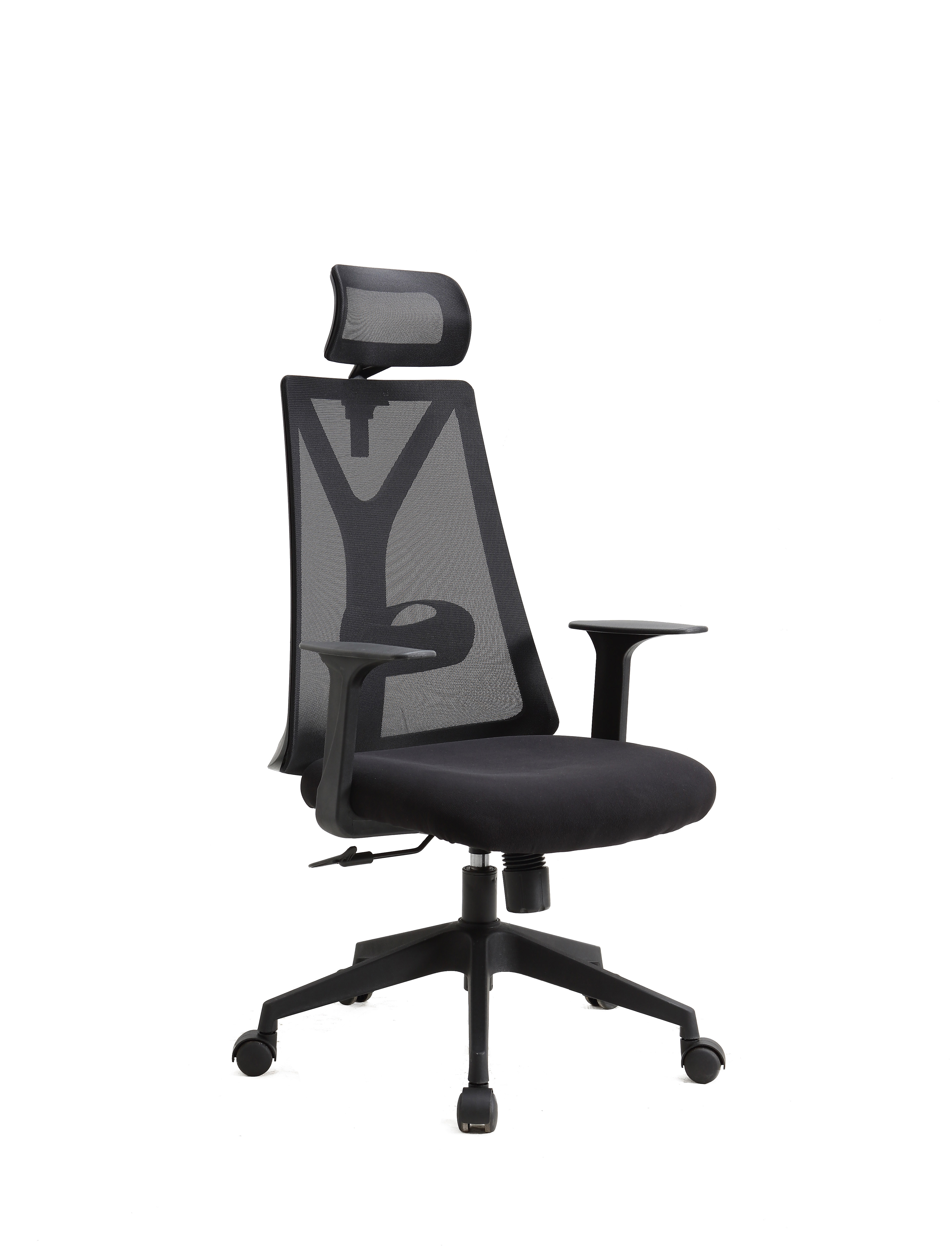 Fauteuil de bureau à roulettes en tissu, NEO, HISPANOHOGAR