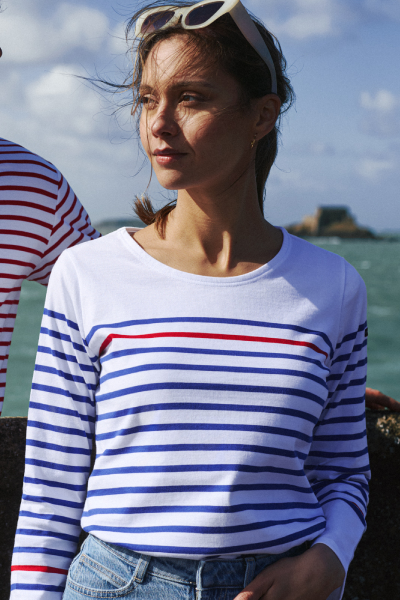 Marinière en coton épais REMPART, ARMOR-LUX