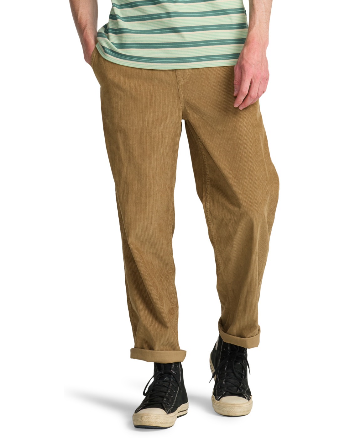 Pantalon en velours côtelé à taille élastiquée LARRY CORD, BILLABONG