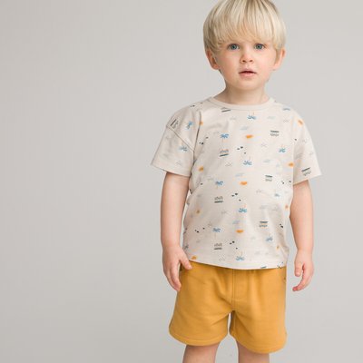 Pack of 2 T-Shirt/Shorts Outfits in Cotton LA REDOUTE COLLECTIONS