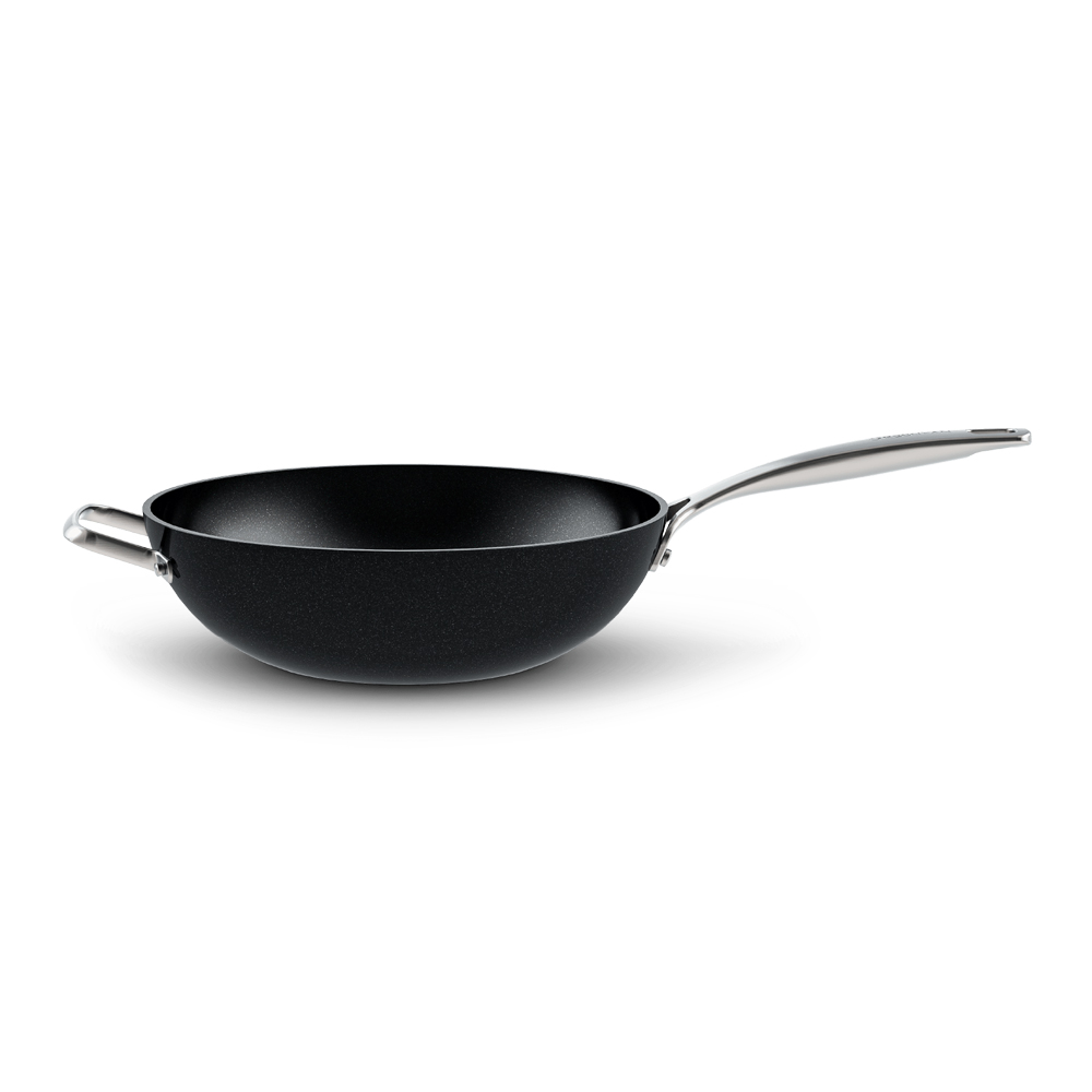 Wok 30 cm aluminium forgé revêtement céramique - Copenhagen, GREENPAN