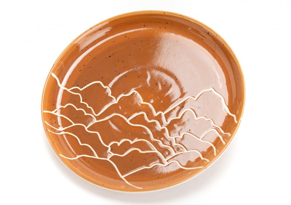 Assiette à dessert Sommets 21 cm (lot de 6), AMADEUS
