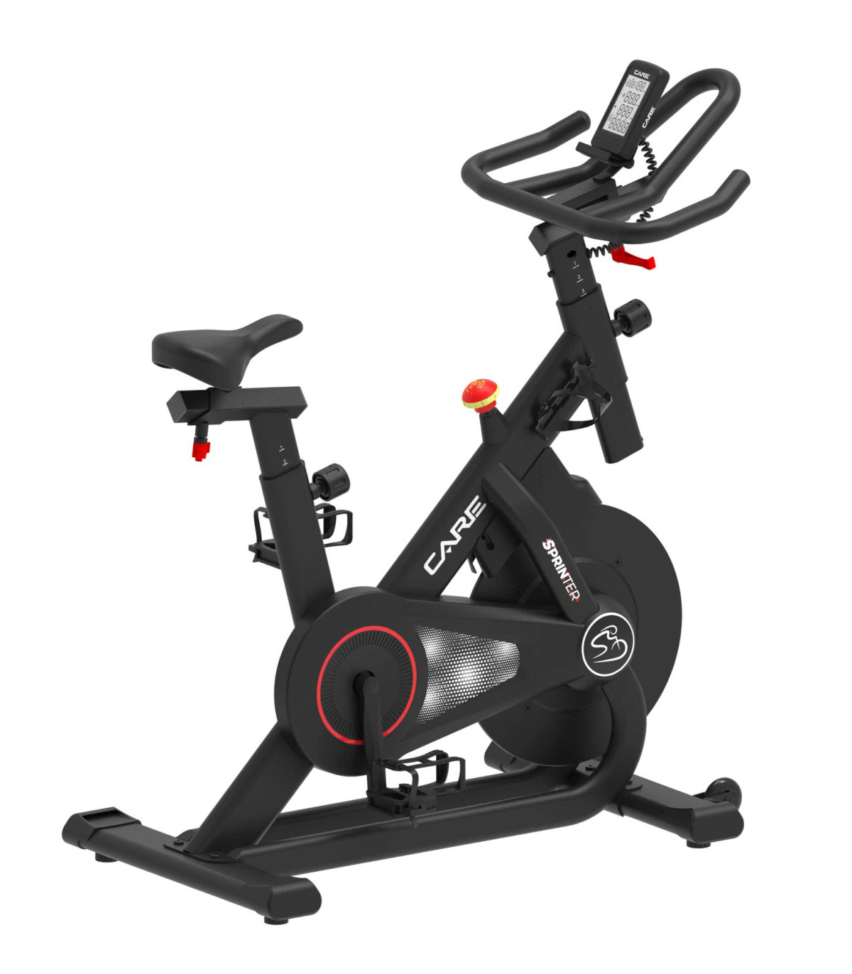 Vélo de biking Professionnel - CARE - SPRINTER - connecté et magnétique, CARE FITNESS