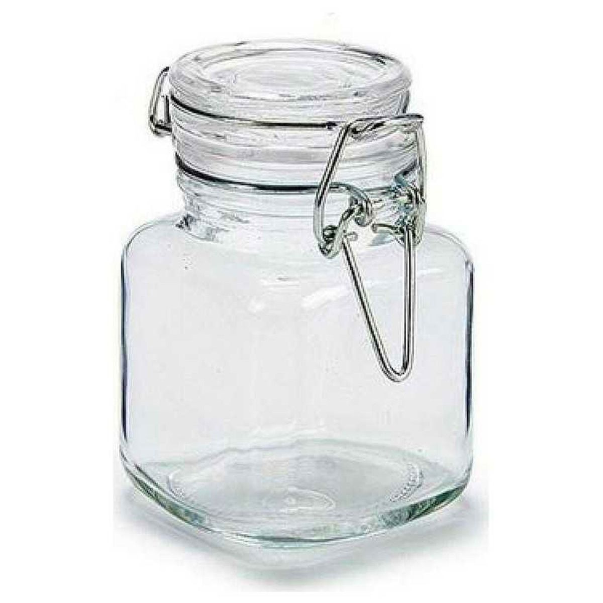 Petit pot à épices verre avec clip 70ml transparent Wadiga