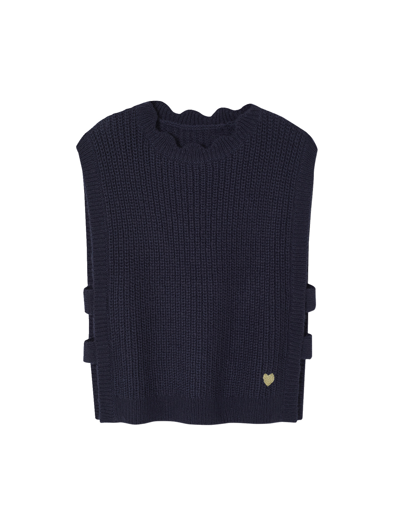 Pull fantaisie sans manche, VERTBAUDET