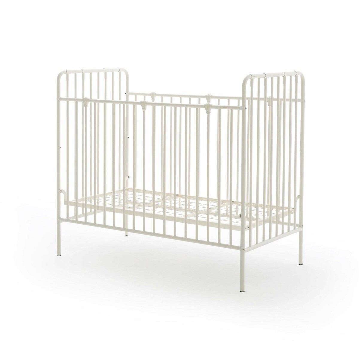 Product photograph of Bertille Metal Cot With Adjustable Base from La Redoute UK.