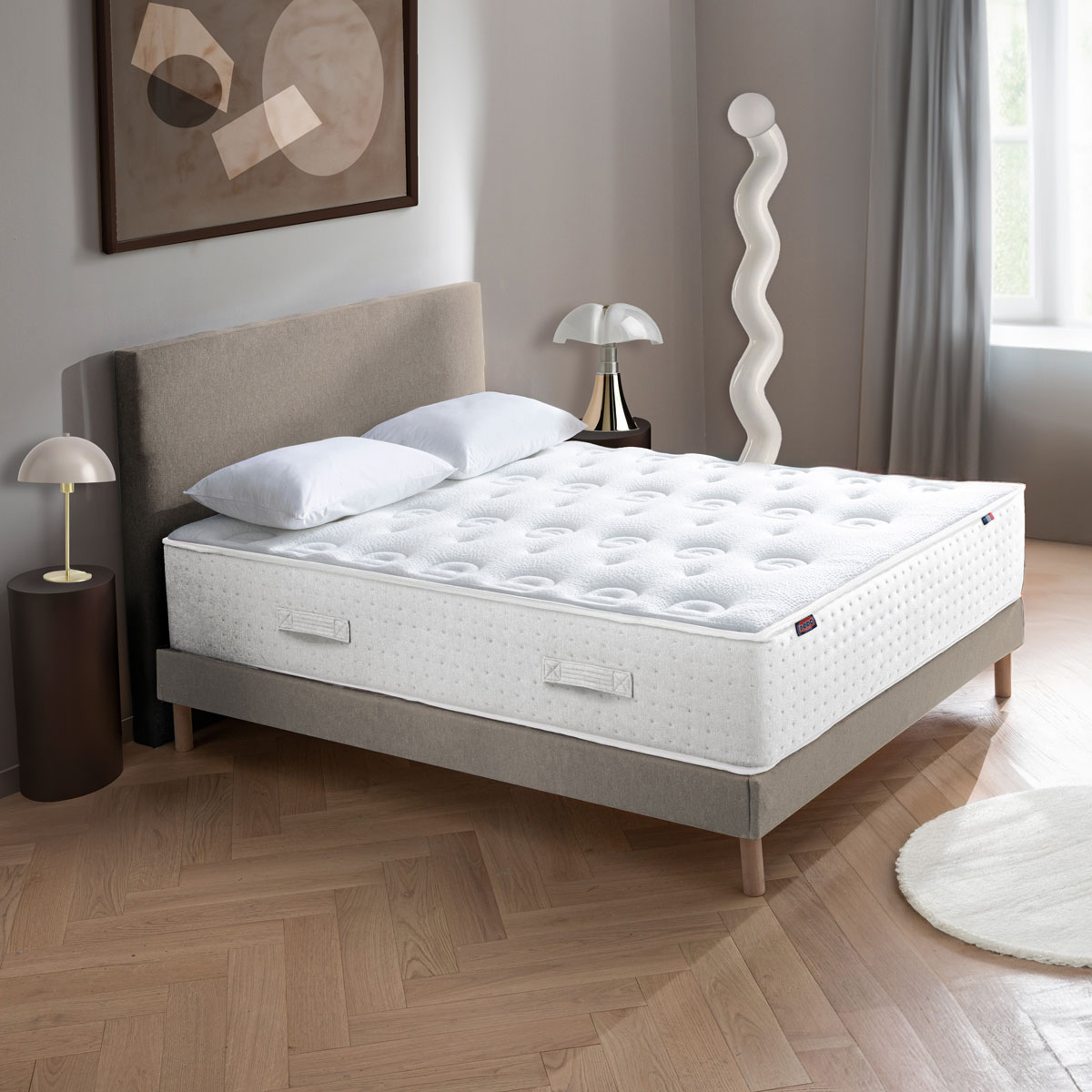 Matelas LE VERITABLE ferme - Blanc, DODO