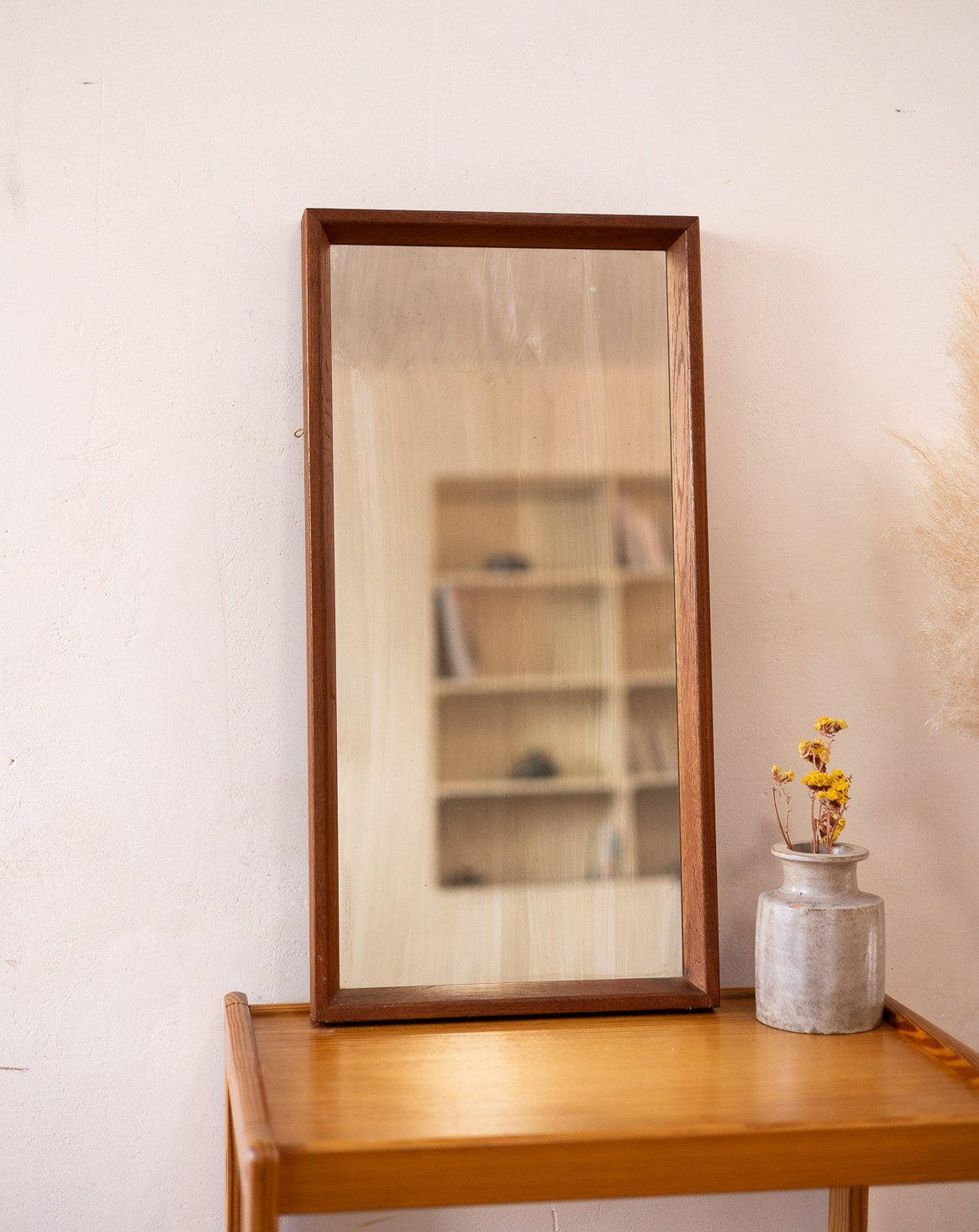 Grand miroir en bois Igor N°1153 - Bon état, DEBONGOUT