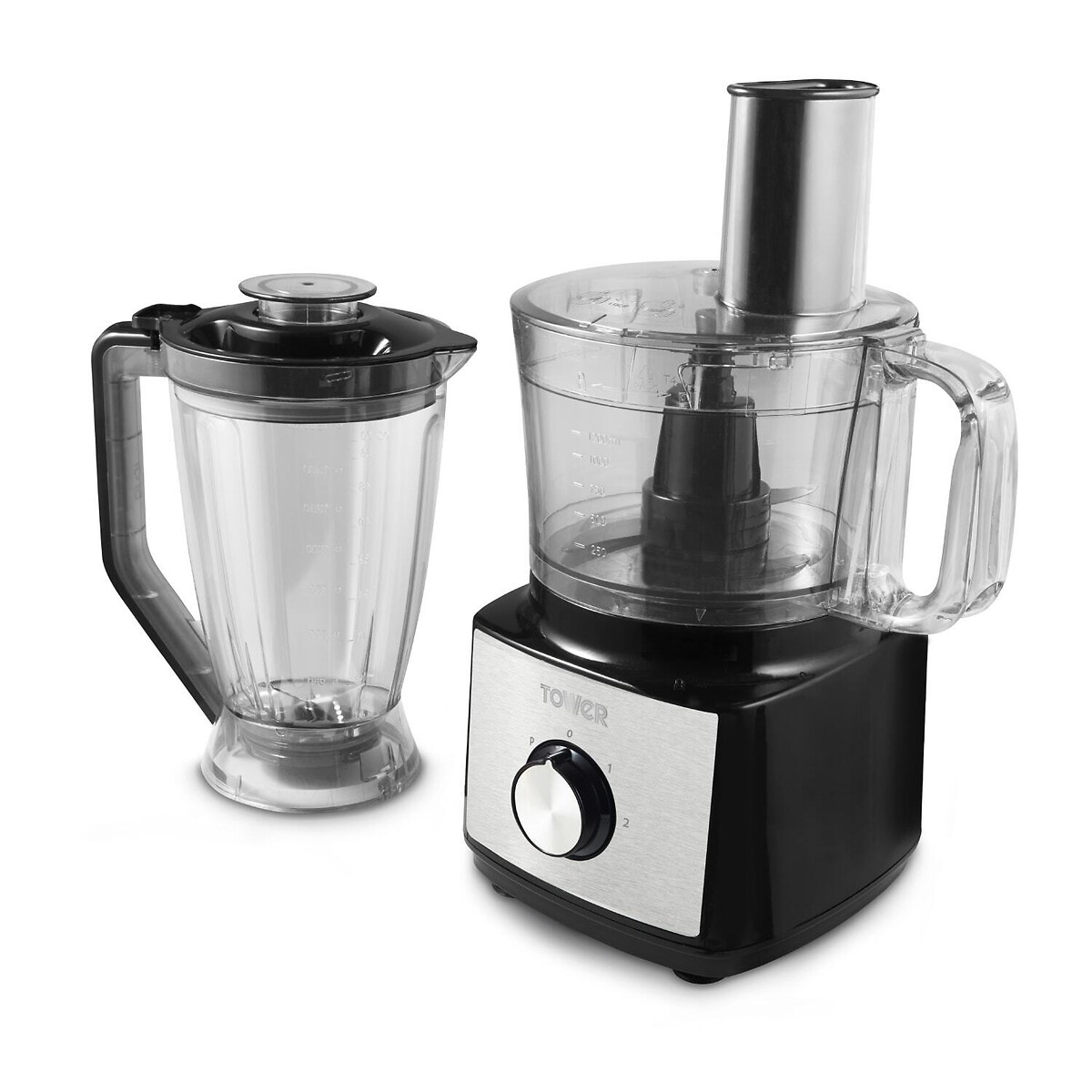 750W Multi-Function Food Processor with 2L Bowl - T18008, TOWER