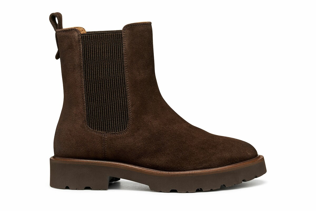 Norize Breathable Ankle Boots in Suede, GEOX
