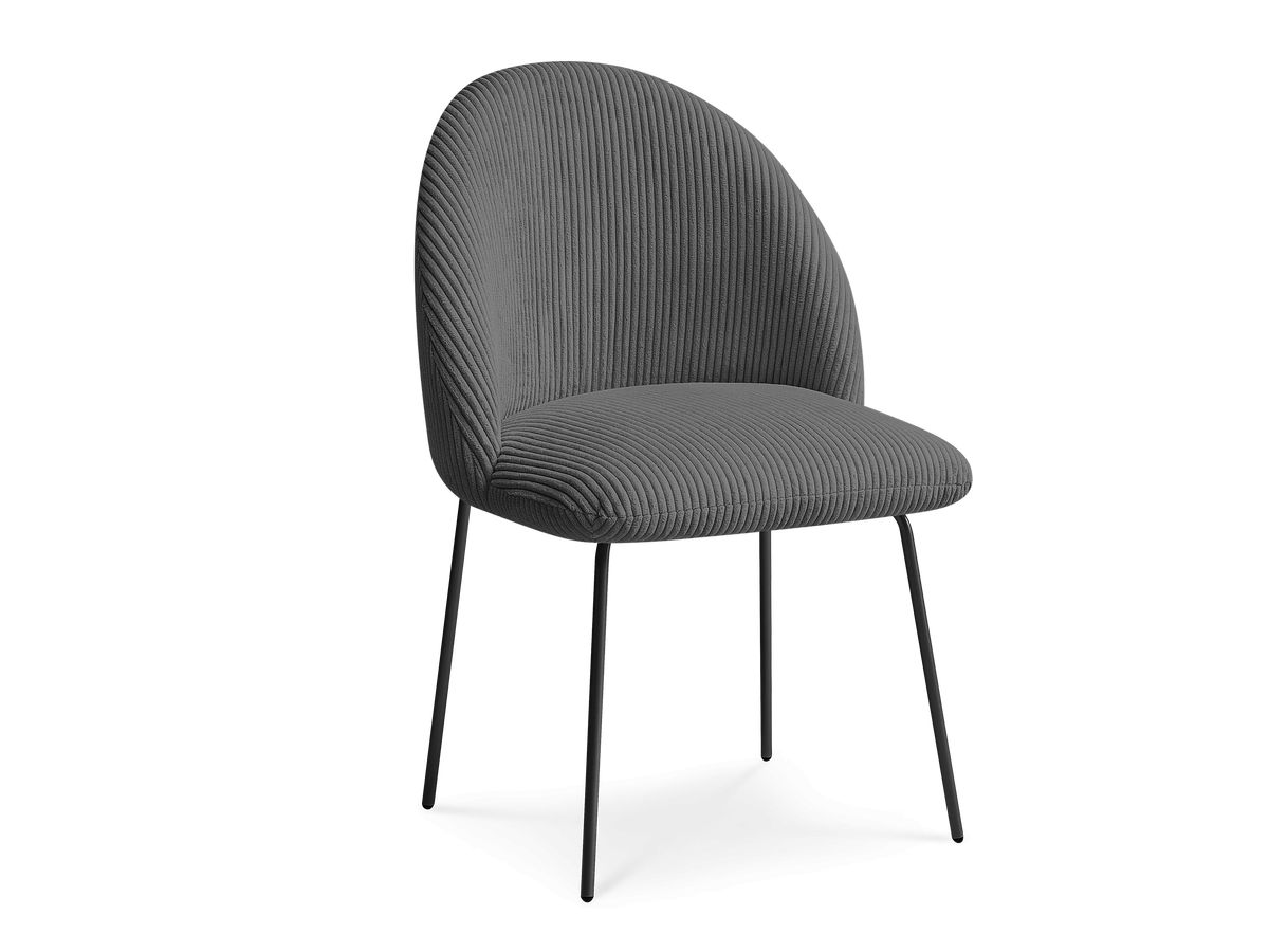 Chaise velours côtelé, LALIE, BOBOCHIC