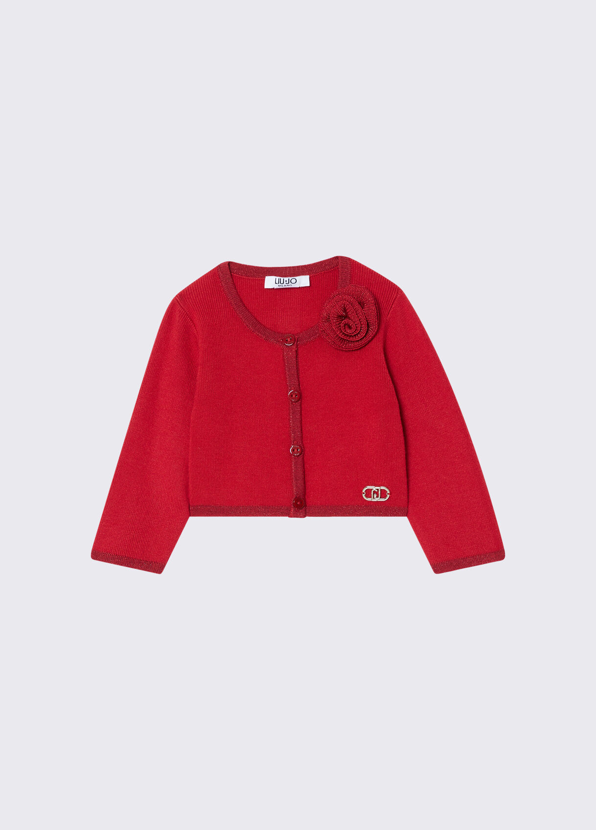 Cardigan avec fleur, LIU JO