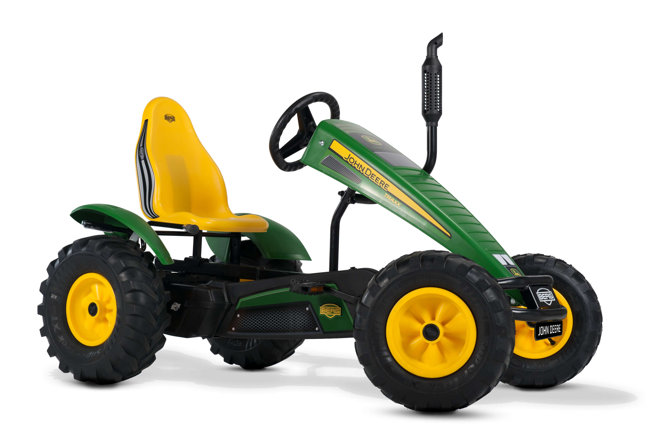 Kart à Pédales pour Enfants, 5+ Ans, XXL John Deere BFR, BERG TOYS