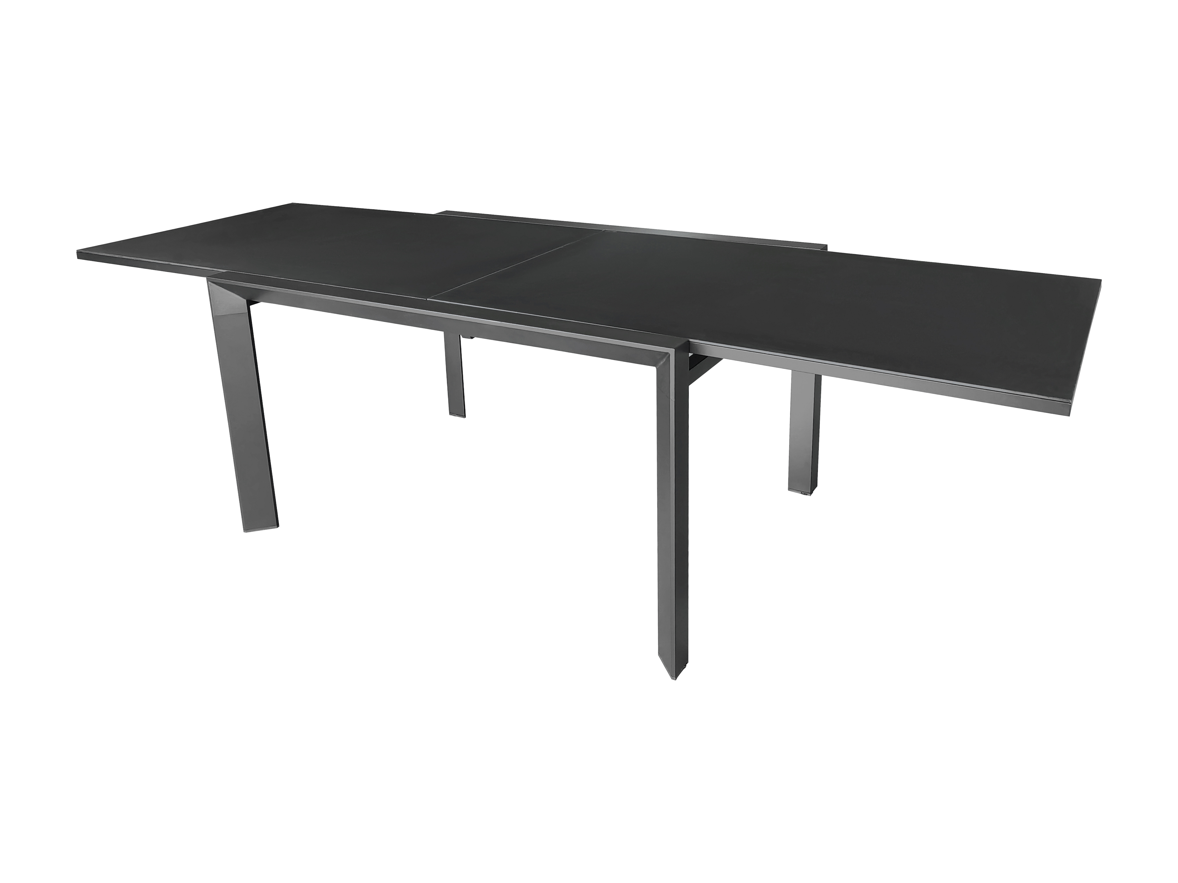 Table de jardin 6/10p alu, verre poli MODULO, WILSA GARDEN