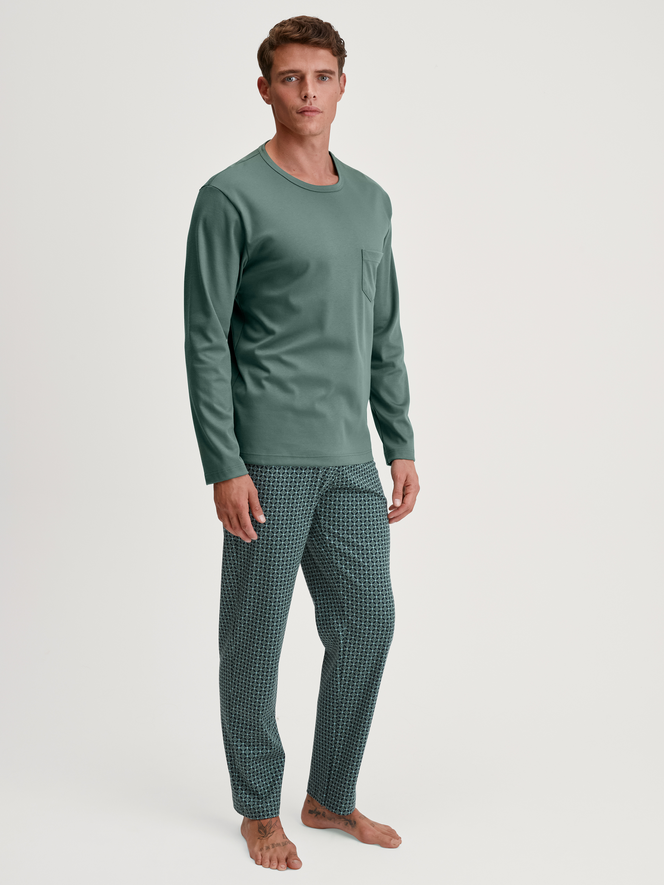 Pyjama, longue manches longues Coton RELAX COMFY, CALIDA