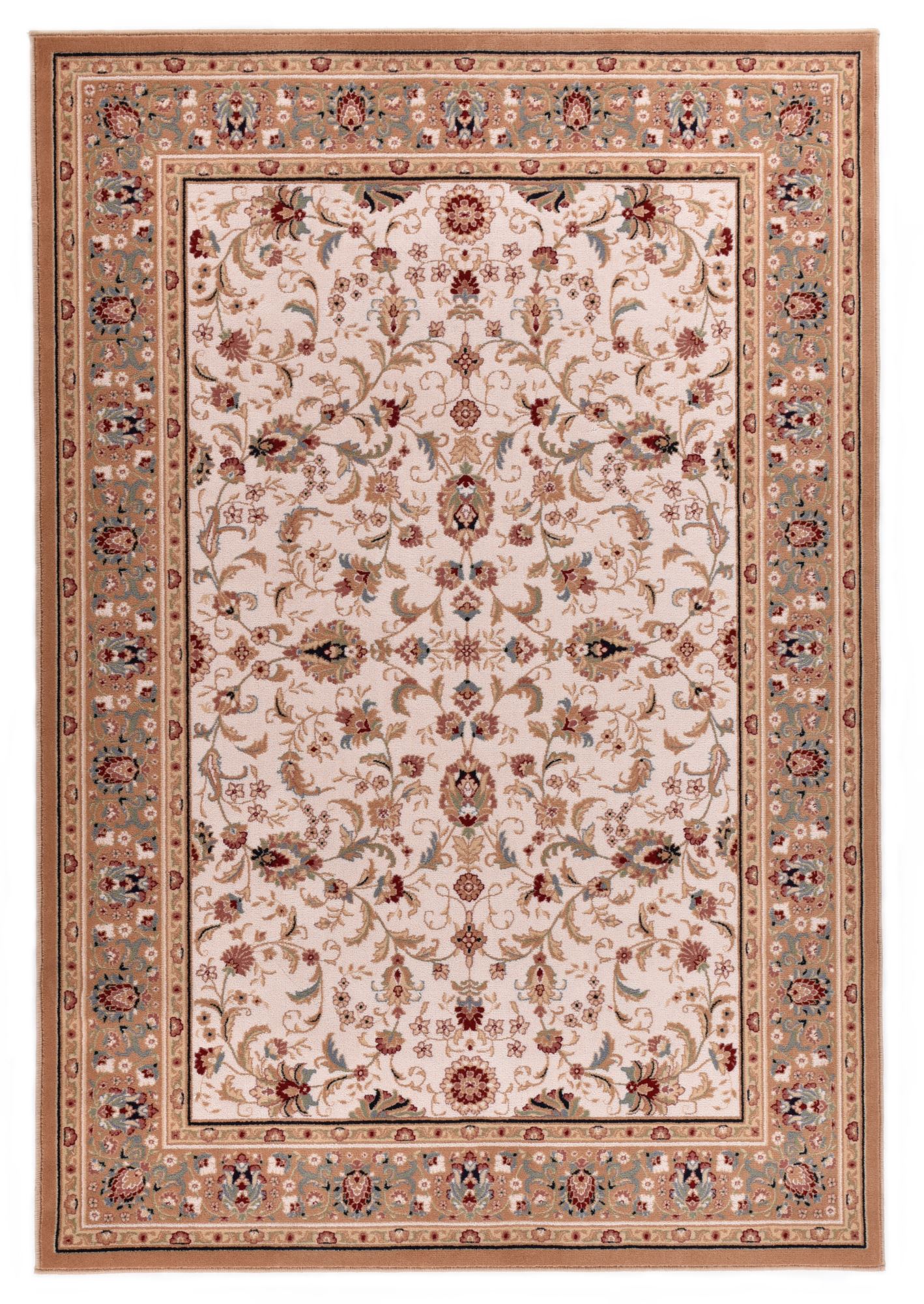 Tapis tissé au design floral oriental - DOLNA, THEKO