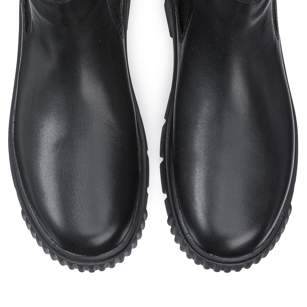 Timberland Botas de piel con cordones GREYFIELD MID CHELSEA — photo 3