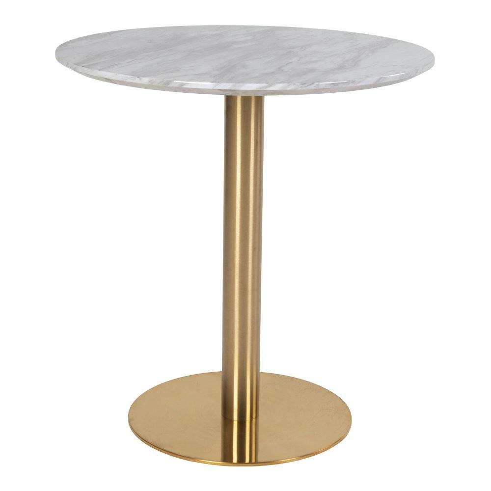 Table bistrot ronde aspect marbre ø70 cm TORANO, PIER IMPORT