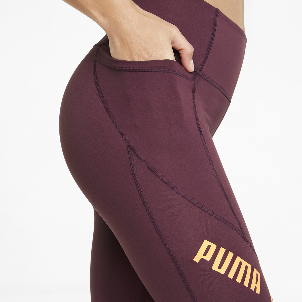 Logo print sports leggings Puma | La 