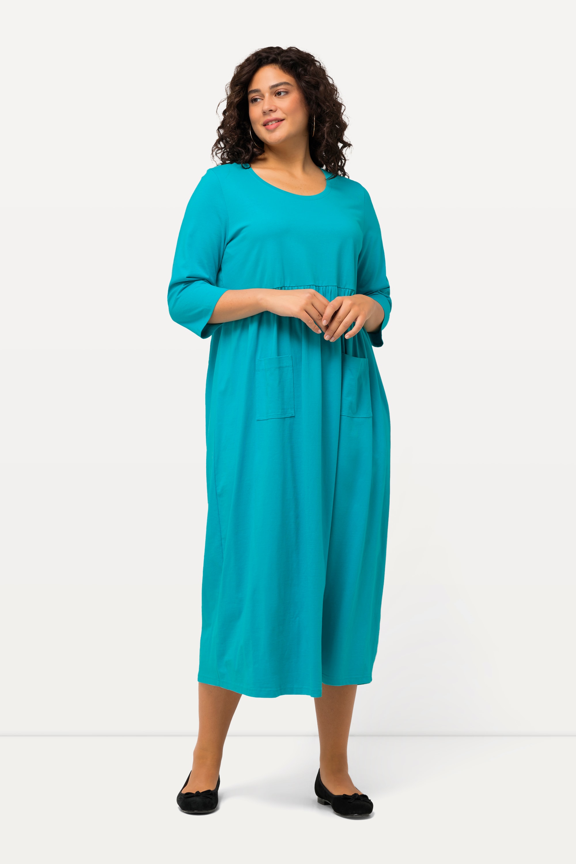 Robe en jersey, silhouette en A, ULLA POPKEN