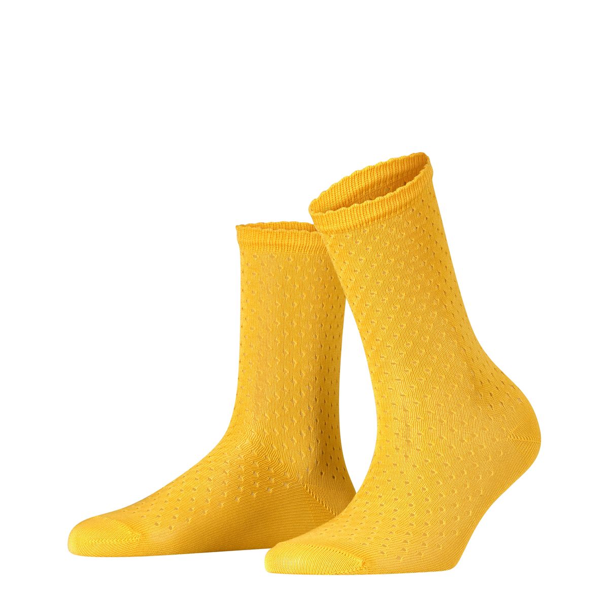 Chaussettes jaune moutarde La Redoute