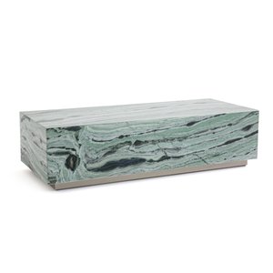 Table basse en marbre vert, Alcana