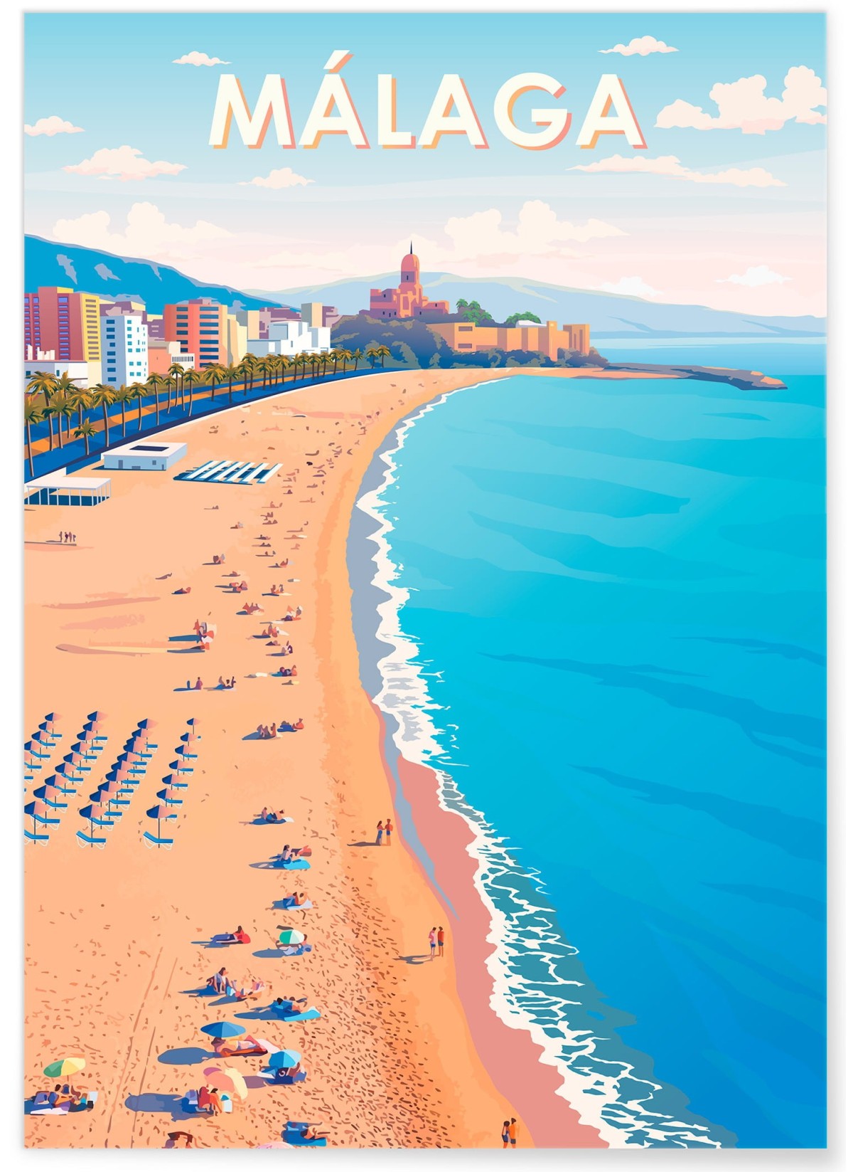 Affiche Málaga, L'AFFICHERIE