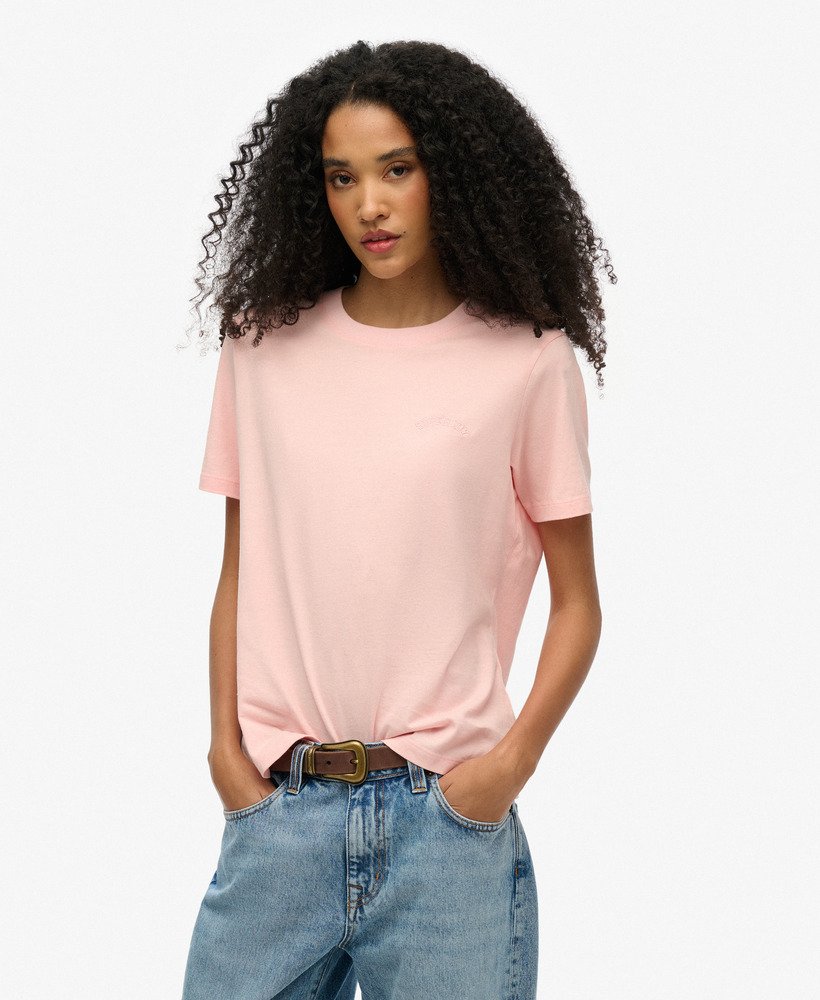 T-shirt à logo brodé Essential, SUPERDRY