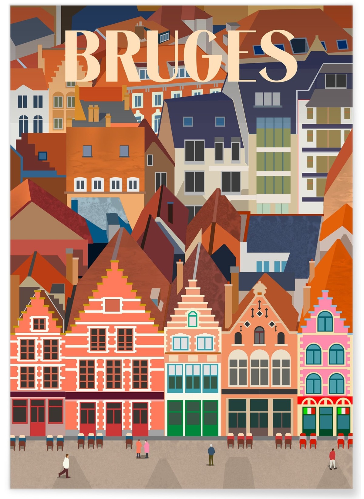 Affiche ville Bruges 2, L'AFFICHERIE