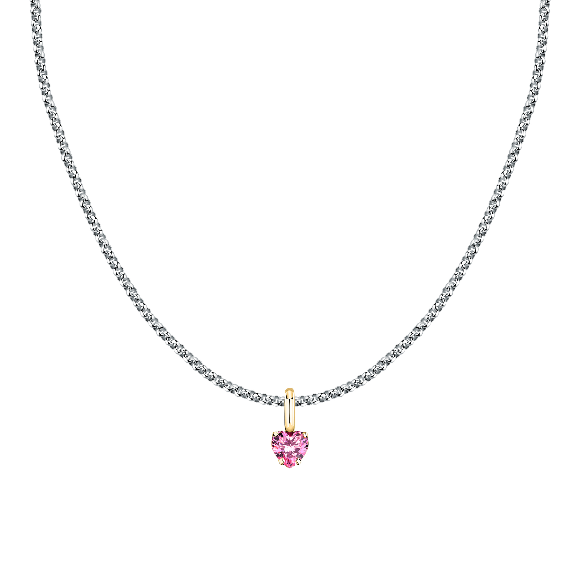 Collier en acier,cristaux, DROPS, MORELLATO