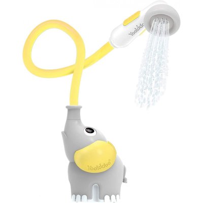 Jouet de bain douchette éléphant jaune YOOKIDOO