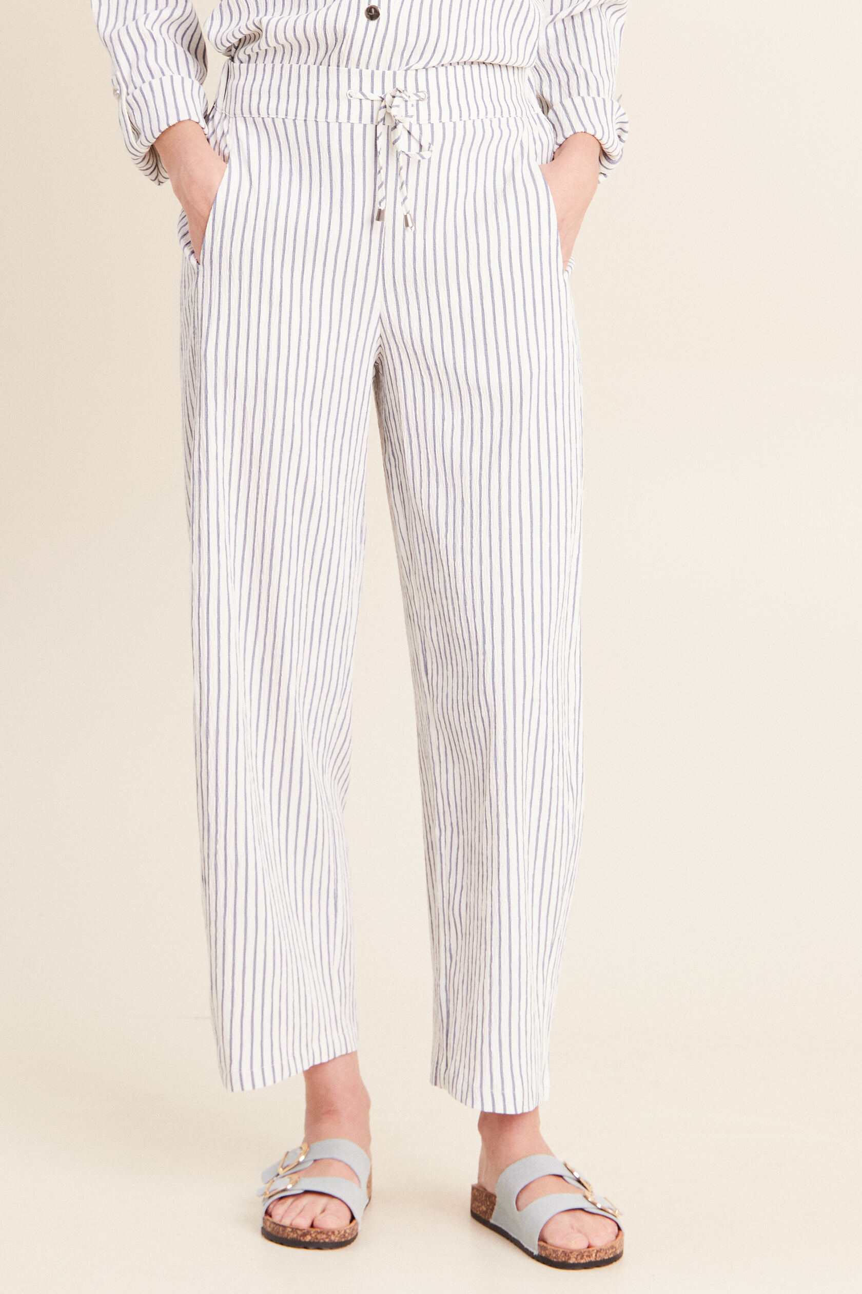 Pantalon large taille haute, BREAL