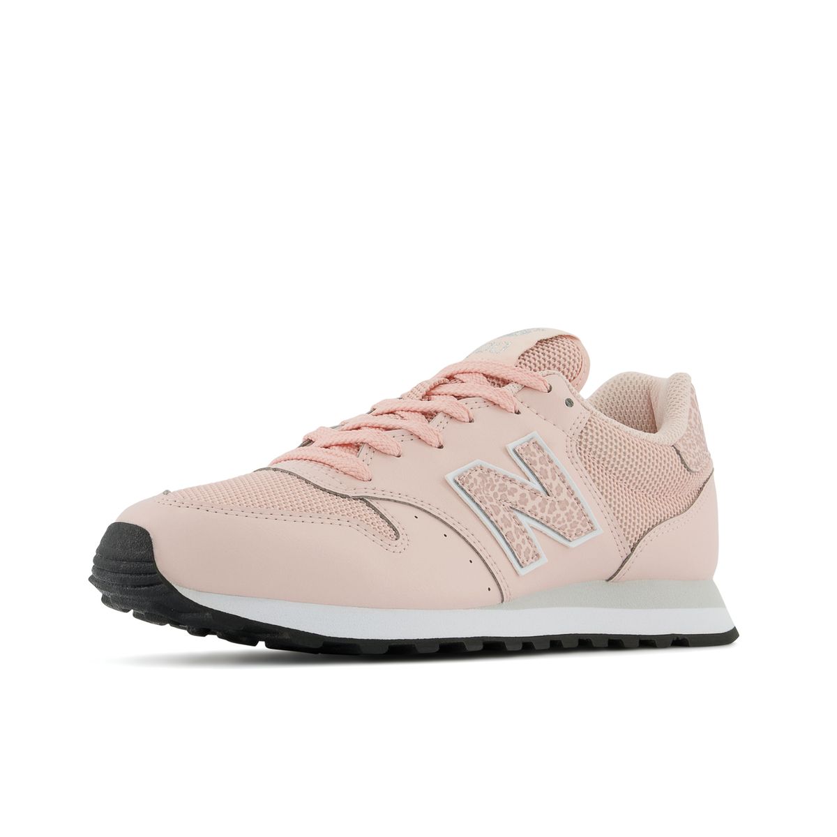 basket new balance grise et rose