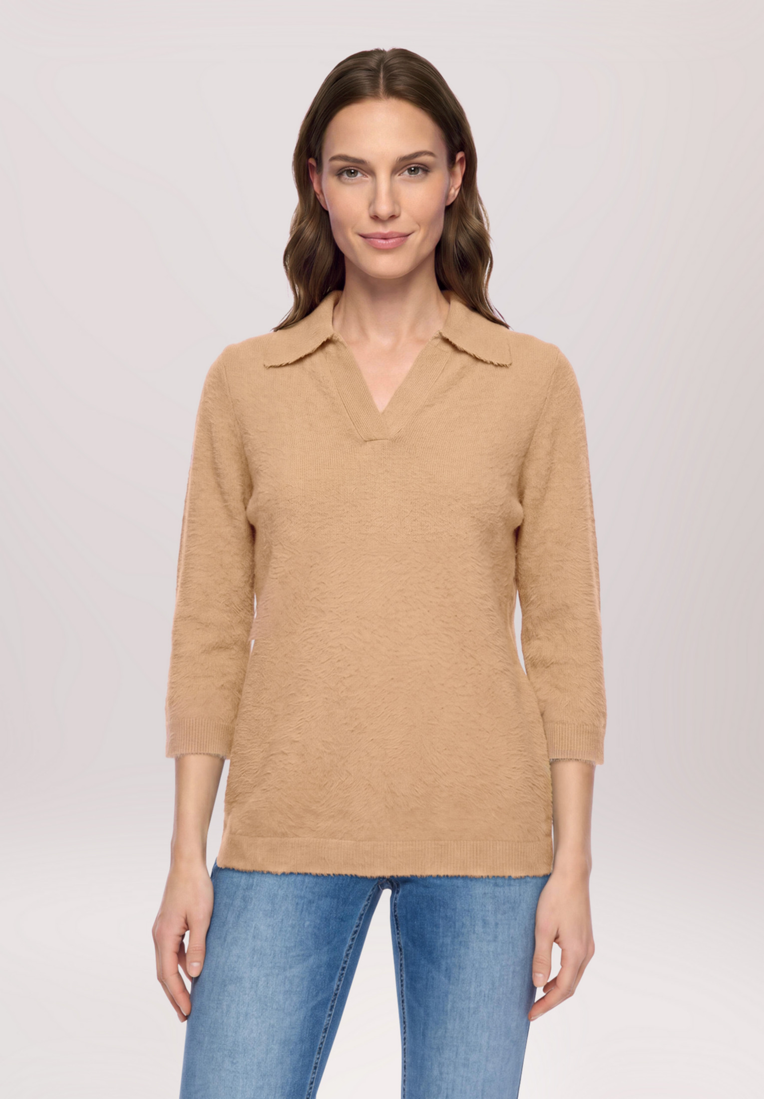 Pull-over en maille à manches 3/4, BETTY BARCLAY