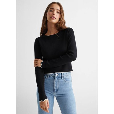 Pull-over combiné maille MANGO TEEN