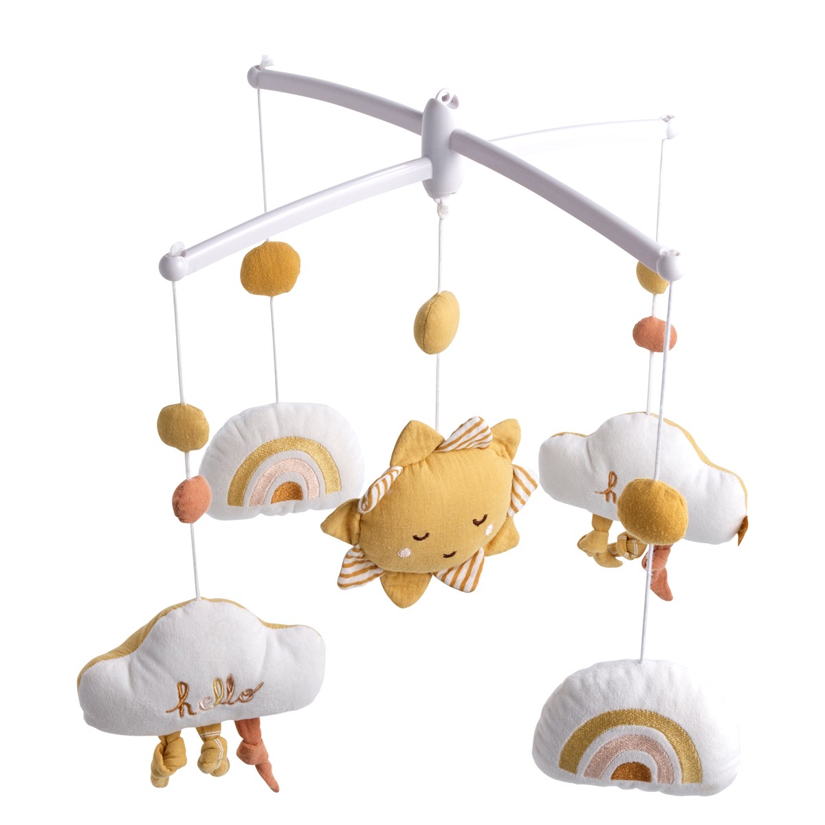 Mobile musical en coton, SAUTHON