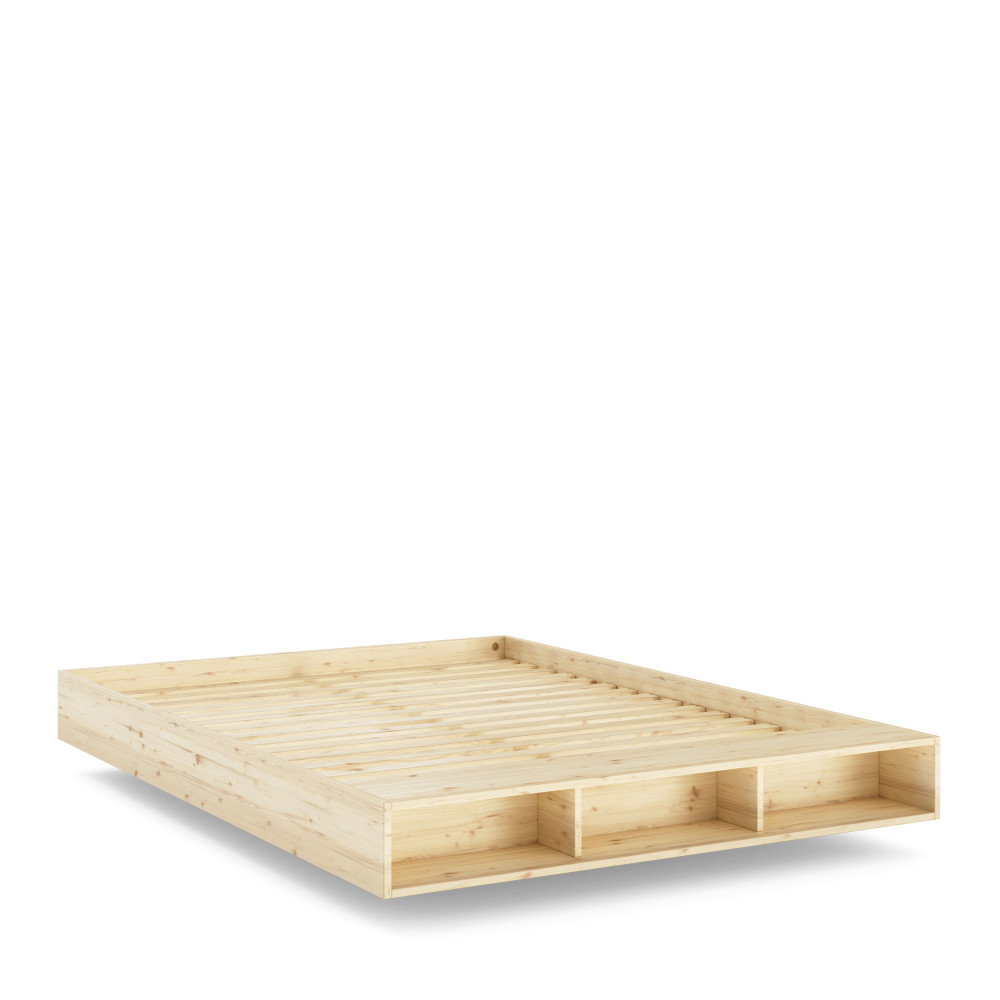 Lit avec rangement en bois 160x200cm- MERGE, KARUP DESIGN