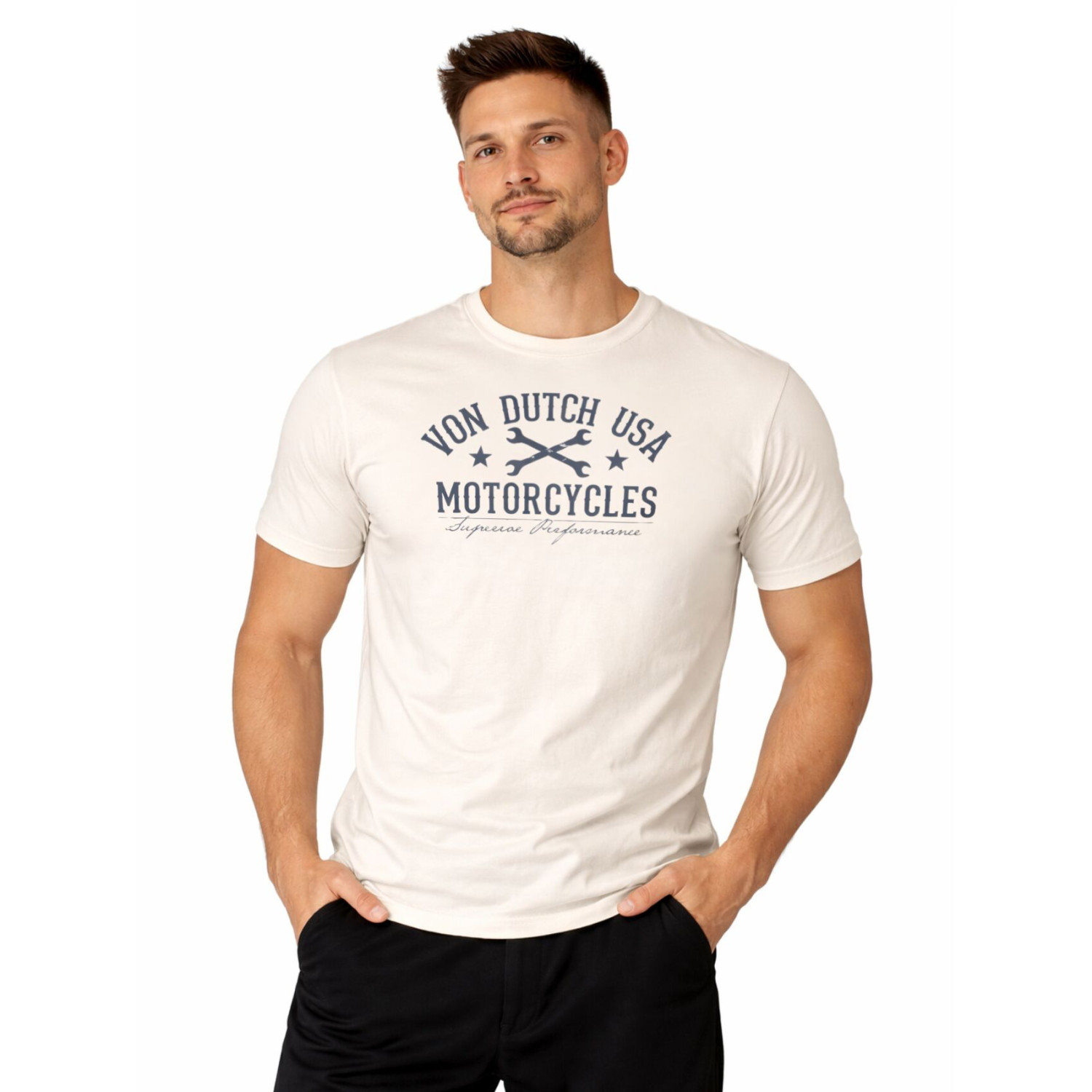 T-shirt en coton LOG, VON DUTCH