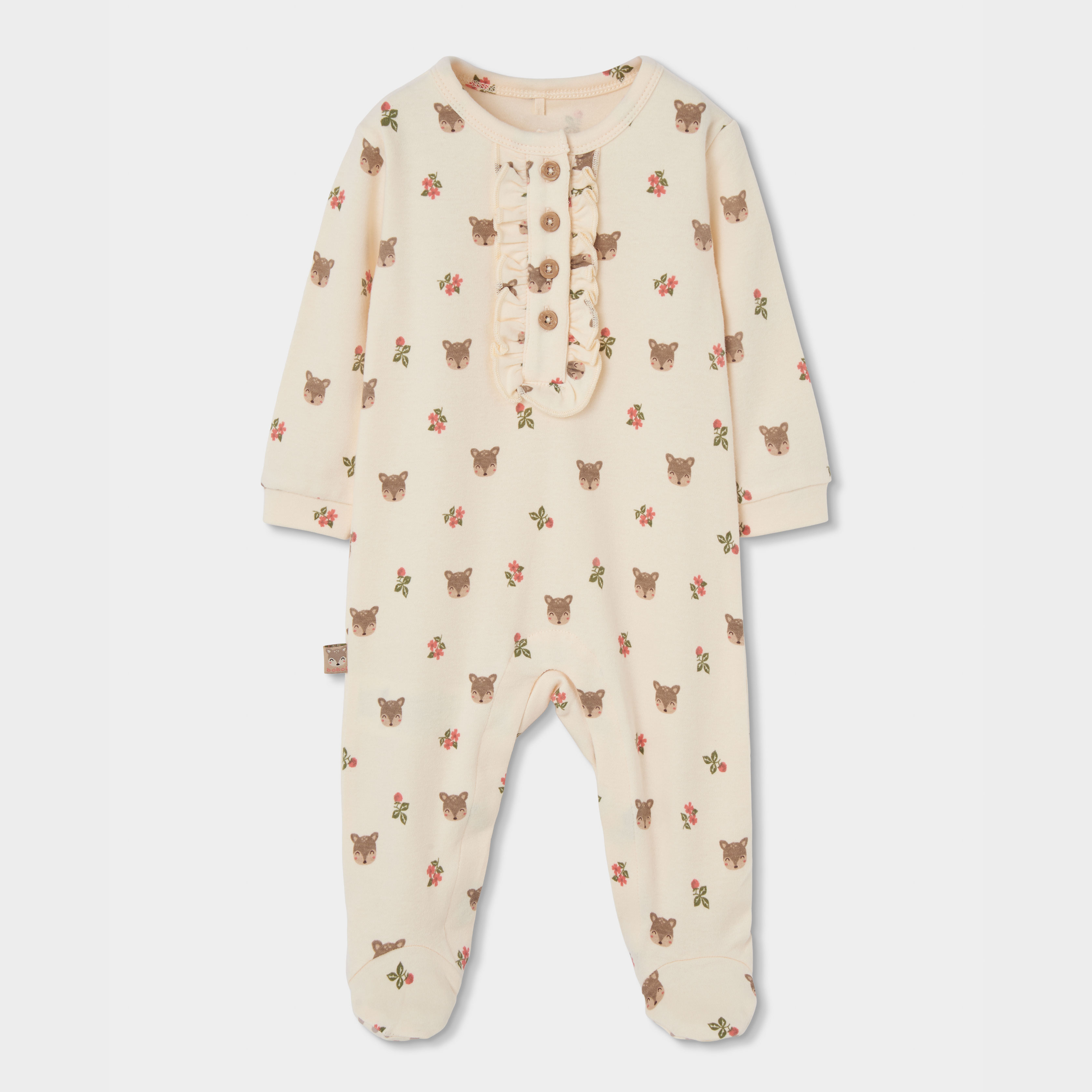 Pyjama bébé fille imprimé oursons, BOBOLI